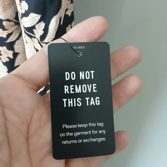 Express Women's Size Large Shift Slip Dress V-neck Sleeveless Floral NWT $70.00! - Picture 9 of 16